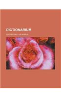 Dictionarium: (English)