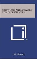 Questions and Answers for Deck Officers
