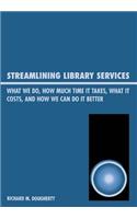Streamlining Library Services: What We Do, How Much Time It Takes, What It Costs, and How We Can Do It Better