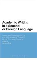 Academic Writing in a Second or Foreign Language