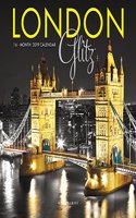 LONDON GLITZ MINI WALL CALENDAR