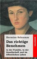 Das richtige Benehmen