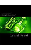 Swallowtail Butterfly Neon Green Lights Creative Journal