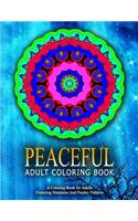 PEACEFUL ADULT COLORING BOOK - Vol.11