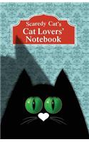 Scaredy Cat's Cat Lovers' Notebook