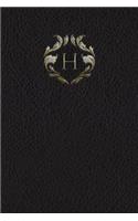 Monogram H Notebook