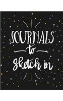 Journals To Sketch In