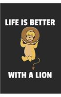 Löwe Notizbuch