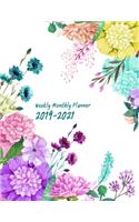 2019-2021 Weekly Monthly Planner