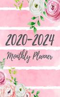 2020-2024 Monthly Planner