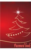 Password Book: Lovely Christmas Design, Best way to Track Website, Username, Password and easily Tabbed in Alphabetical Order ( Special christmas Design Notebook J