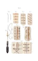 Sutures Notebook: 8-1/2x11 One Subject College Ruled Lined Paper 70 Sheets/140 Pages in White - Great for class especially medical, biology, & life science lab, lectu