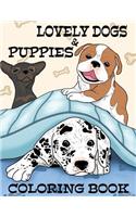 Lovely Dogs & Puppies Coloring Book