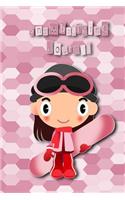Snowboarding Journal: The Journaling Lined Notebook for All Your Snowboarding Records, Activities, Techniques and Memories - Pink Snowboarder