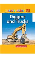 I Love Reading Fact Monsters 350 Words: Diggers and Trucks