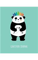 Gratitude Journal: Cute Giant Panda, Daily Gratitude Journal for Kids to Write and Draw In. for Confidence, Fun, Inspiration and Happiness (Children's Notebook, Feathe