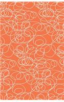 Bullet Journal Abstract Scribbles in Orange