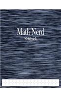Math Nerd Notebook: 1/2" Octagonal Graph Paper Ruled