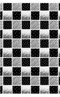 Journal Notebook Squares and Dots Pattern 11