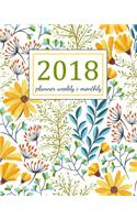2018 Planner Weekly And Monthly