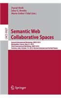 Semantic Web Collaborative Spaces