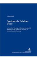 Speaking of a Fabulous Ghost