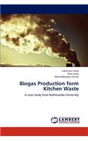 Biogas Production Form Kitchen Waste