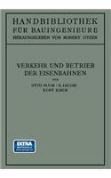 Verkehr Und Betrieb Der Eisenbahnen