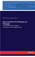 Neue Jahrbücher für Philologie und Pädagogik