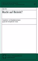 Recht Auf Beitritt?