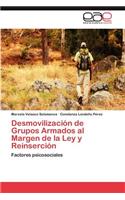 Desmovilización de Grupos Armados al Margen de la Ley y Reinserción