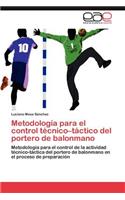 Metodología para el control técnico-táctico del portero de balonmano