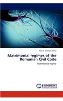 Matrimonial regimes of the Romanian Civil Code