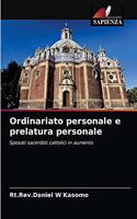 Ordinariato personale e prelatura personale