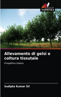 Allevamento di gelsi e coltura tissutale