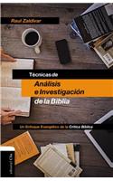 Técnicas de Análisis E Investigación de la Biblia