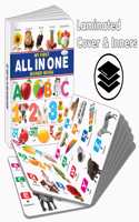 Essential Board Book Of All In One : MY FIRST ALL IN ONE BOARD BOOK Educational picture books for toddlers Collection, return gifts for kids
