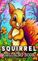 Squirrel Coloring Book