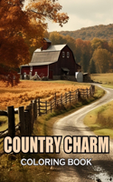 Country Charm Coloring Book