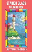 Stained Glass Coloring Book