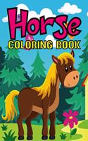 Horse coloring book