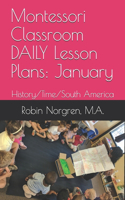 Montessori Classroom DAILY Lesson Plans