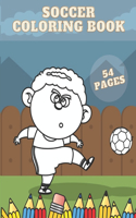 Soccer Coloring Book