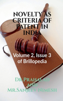 Novelty as Criteria of Patent in India