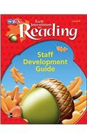 Early Interventions in Reading Level K, Additional Staff Development Handbook