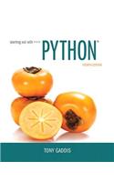 Starting Out with Python Plus Mylab Programming with Pearson Etext -- Access Card Package