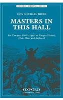 Masters in this hall