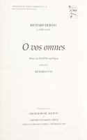 O vos omnes