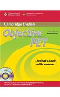 Objective PET Student's Book with Answers