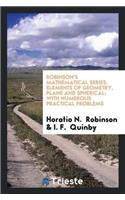 Robinson's Mathematical Series. Elements of Geometry, Plane and Spherical